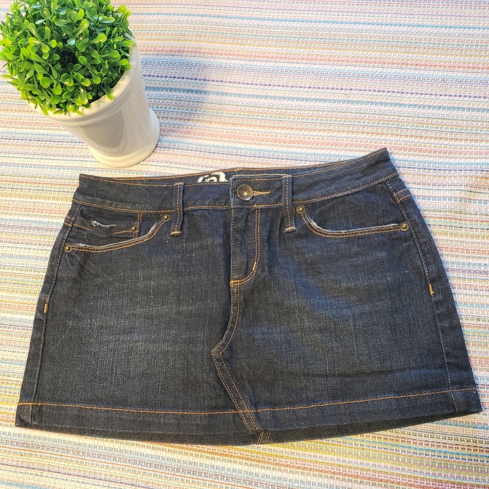 Bullhead Denim Mini Skirt size 1